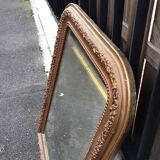 Louis Philippe style mercury mirror