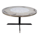 Mosaic and Brass Coffee Table attributed to Berthold Müller, 1950s