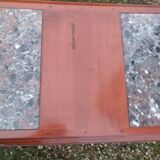 Antique Louis XVI style console with marble top