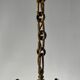 Small golden Dutch chandelier with 6 arms of light