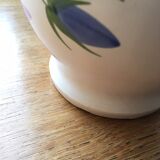 Hand-painted sandstone pitcher
