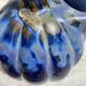 Pichet en barbotine citrouille bleue