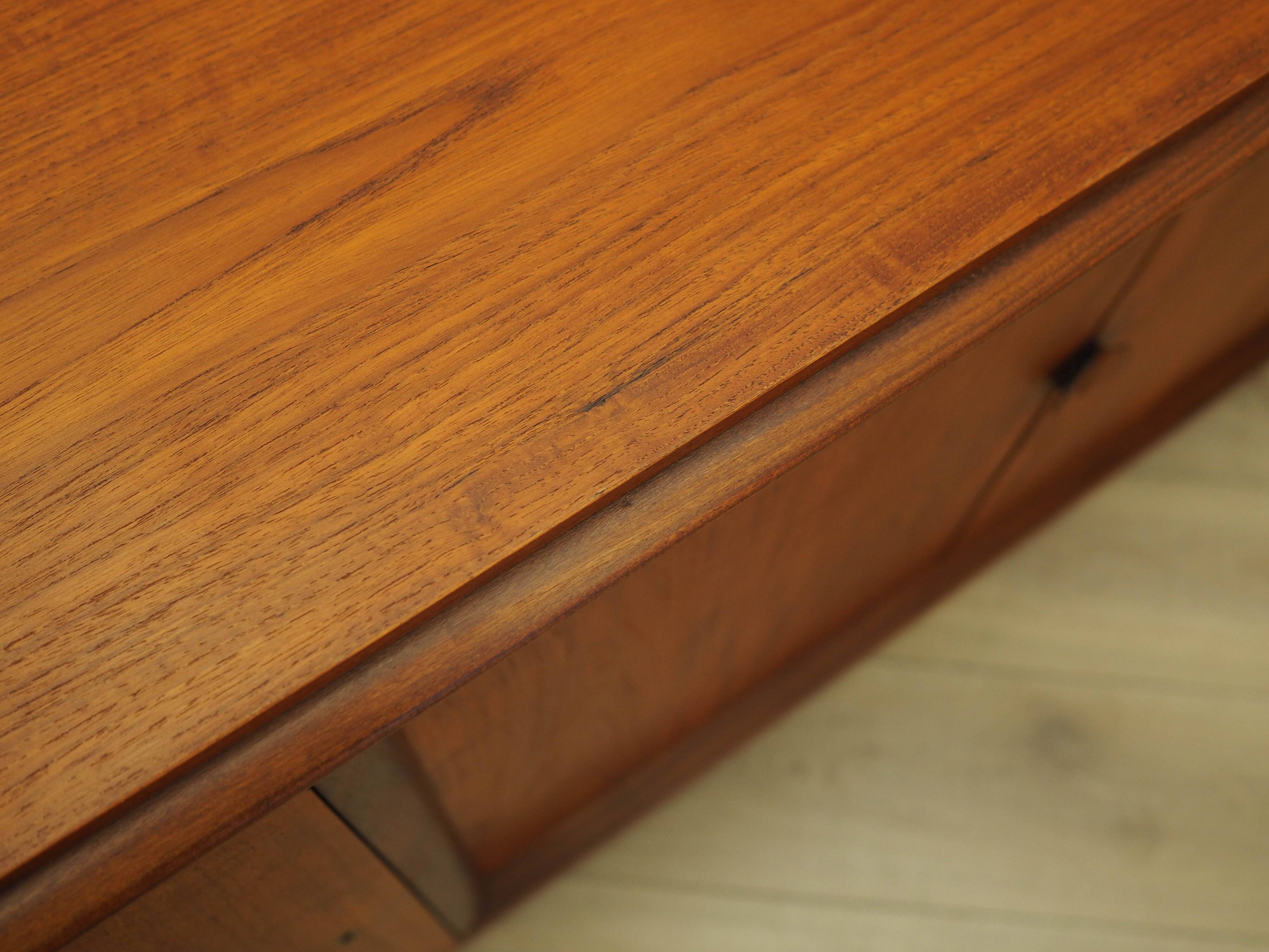 Teak sideboard, Danish design, 1970s, made in Denmark