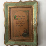 Pair of wooden frames