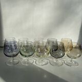 10 verres colorés Luminarc