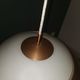 Rare vintage pendant chandelier Denmark Sven Middelboe for Nordisk Solar