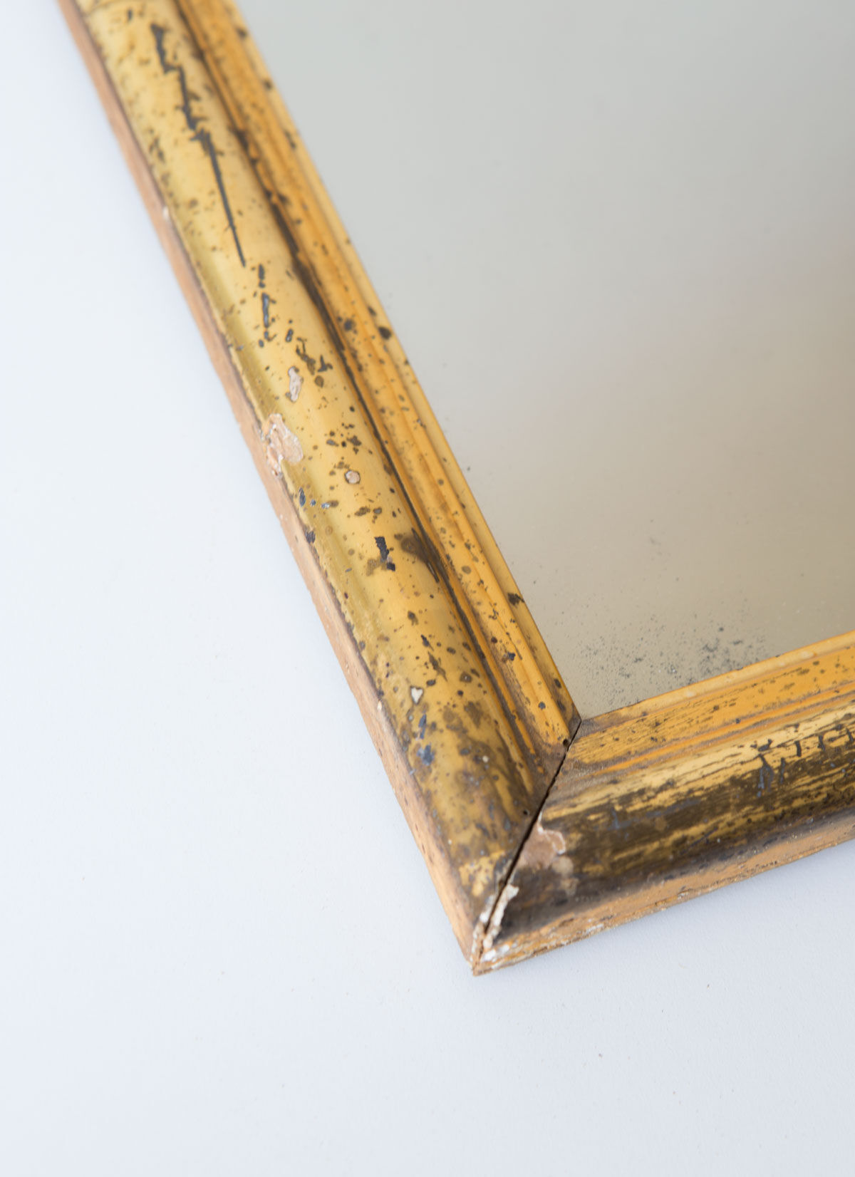 Old golden mirror 19th