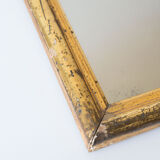 Old golden mirror 19th
