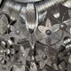 Vintage Mexican metal large mirror