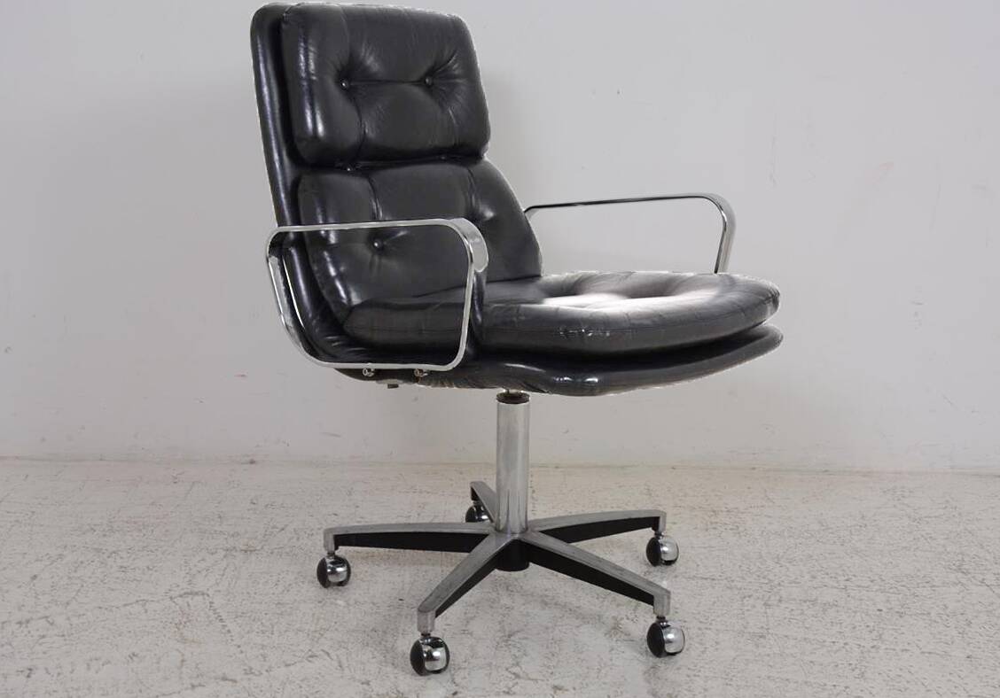 Vintage leather office chair