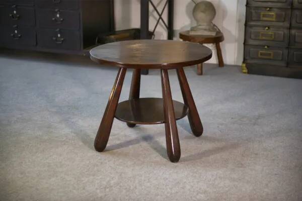 Guéridon pieds obus 1940’s