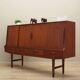 Teak highboard, Danish design, 1960s, production: Denmark