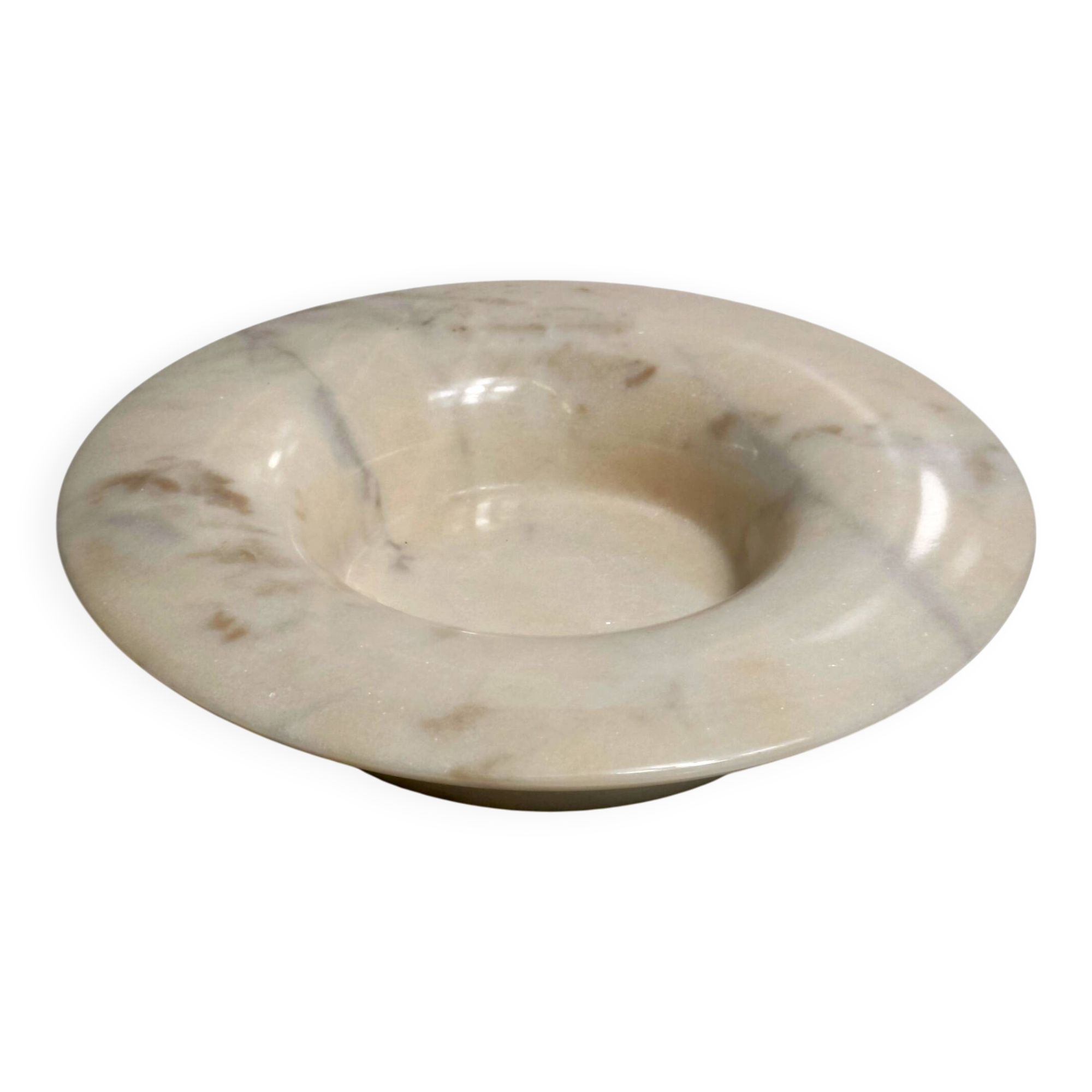 Italian Alabaster Bowl - 1970s