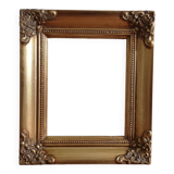 Golden wood frame