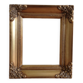 Golden wood frame