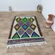 Handcrafted moroccan berber rug 178 x 114 cm