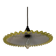 Antique uraline opaline pancake chandelier