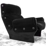Osvaldo Borsani design, armchair ottoman Canada Tecno years 65
