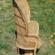 Emmanuelle's braided rattan chair from the 70s.