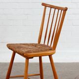 Vintage 4er Set Stühle Lambrecht WKS Mid Century 50er 60er