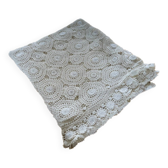 Crochet bedspread