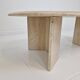 Travertine Coffee or Side Table, Italy 1980s