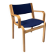 Chaises Mid-Century bleues Magnus Olesen