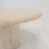 Set of 3 Italian Marble Side Tables, 1970s