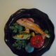 Vintage decorative slurry plate