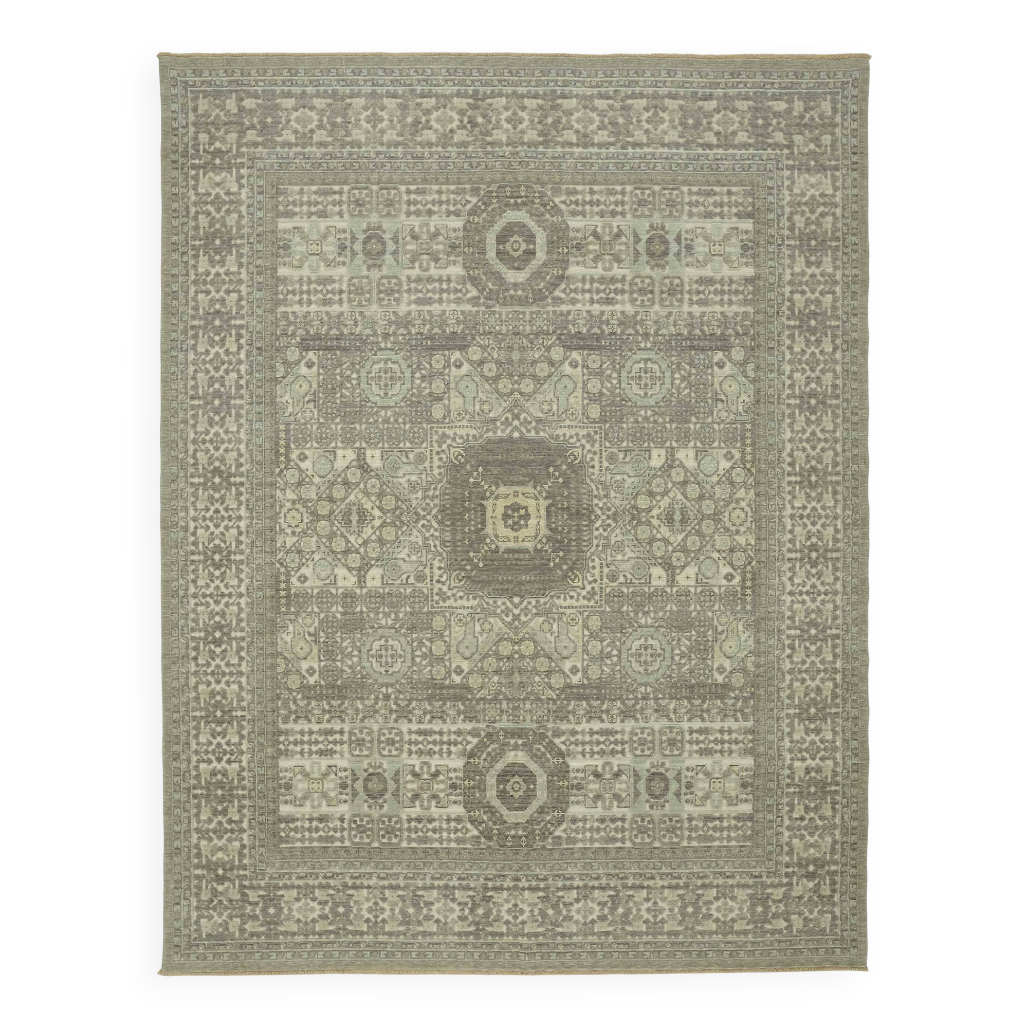 Turkish Handcrafted Loom Oushak Rug 293 cm x 374 cm