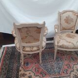 Lot of Louis XVI style armchairs