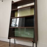 Bookcase • Vintage Shelves • Oak • Attributed to Pierre Guariche • 1950