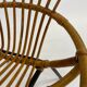 Fauteuil enfant vintage en rotin Rohe Noordwolde Design des années 1960