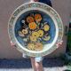 Immense wall plate Elio Schiavon circa 1980