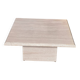 Roche Bobois table basse travertine