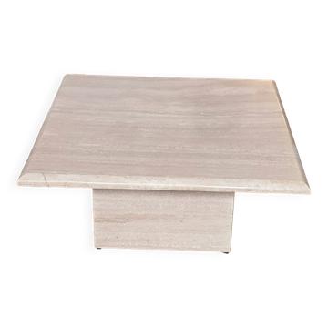 Table basse en travertin Roche Bobois