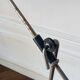 Lampadaire noir vintage