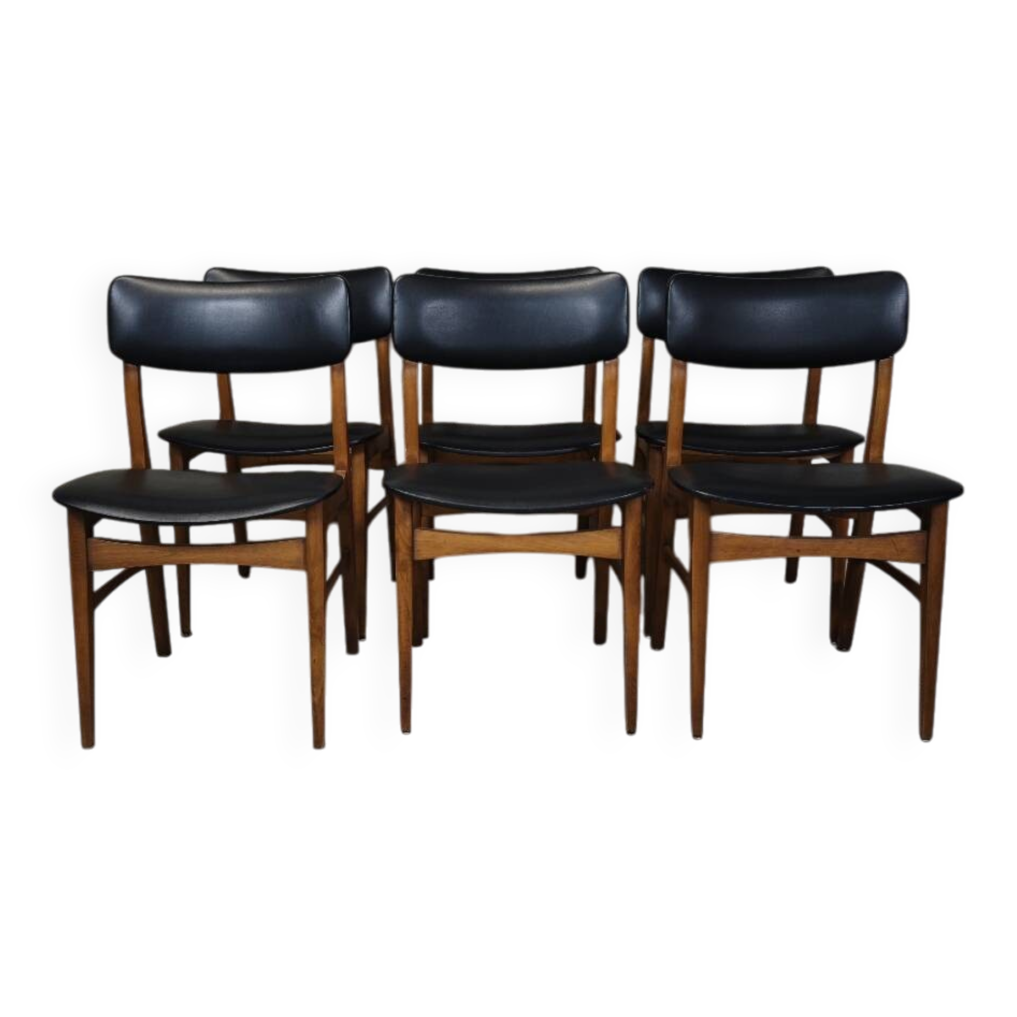 Lot de 6 chaises vintage