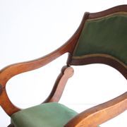 Tabouret et chaise de prière transformables victoriens pour prie-Dieu