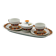 Service à café Thomas Rosenthal années 70 en porcelaine florale