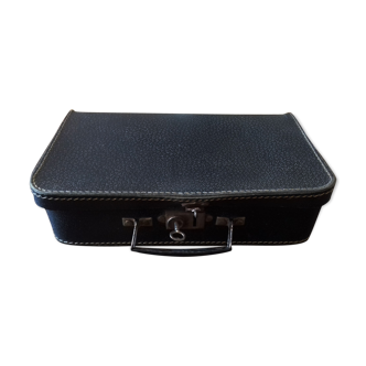 Vintage black suitcase