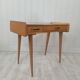Console coiffeuse vintage pieds compas
