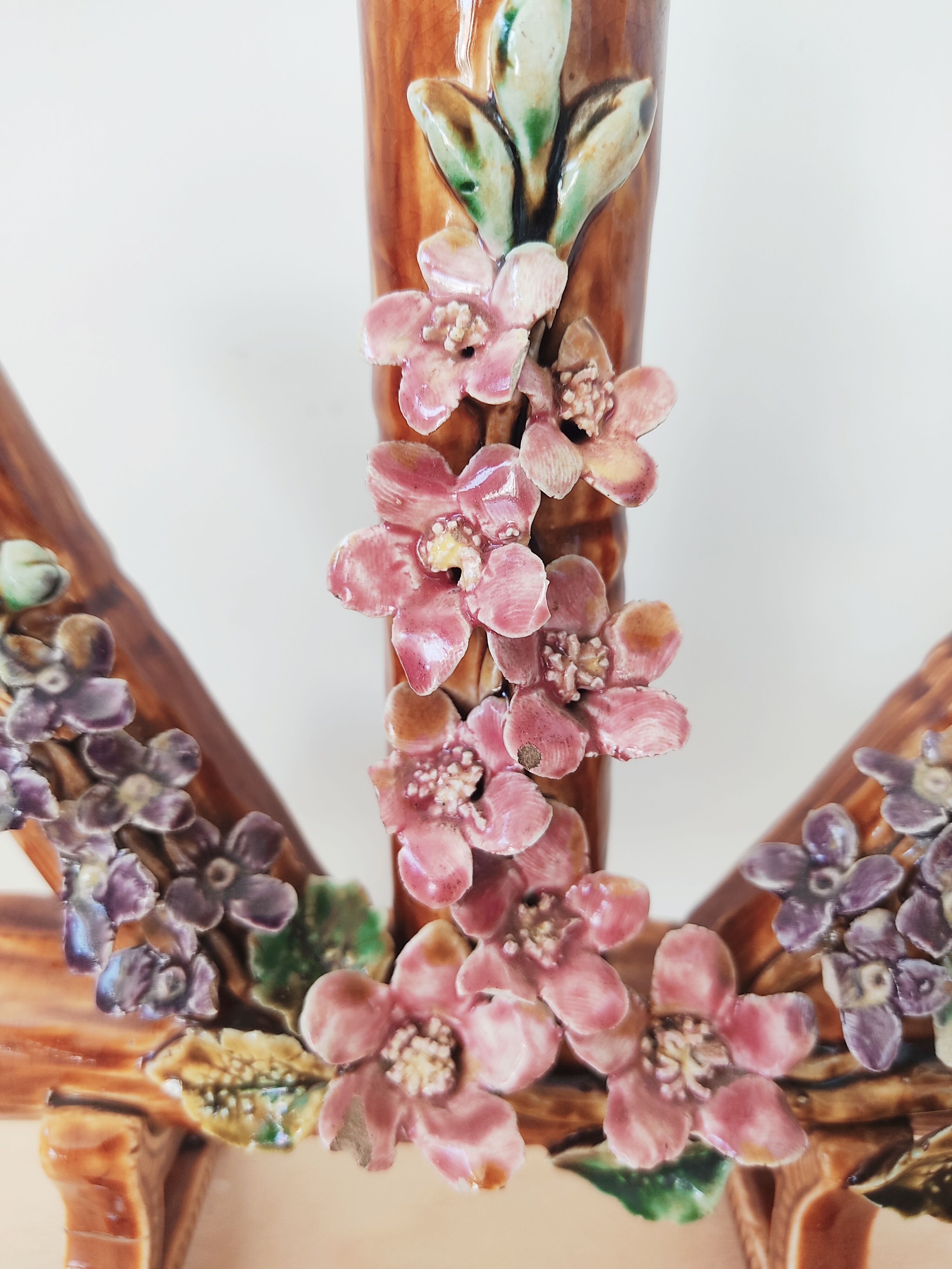 Vase flowers dabbling early 20th