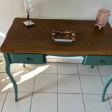 Oak desk with two drawers