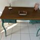 Oak desk with two drawers