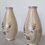 Pair of Art Deco vases from the Sainte-Radegonde factory, 1930s