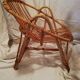 Fauteuil enfant en rotin