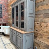 Oak vessel with grey patina