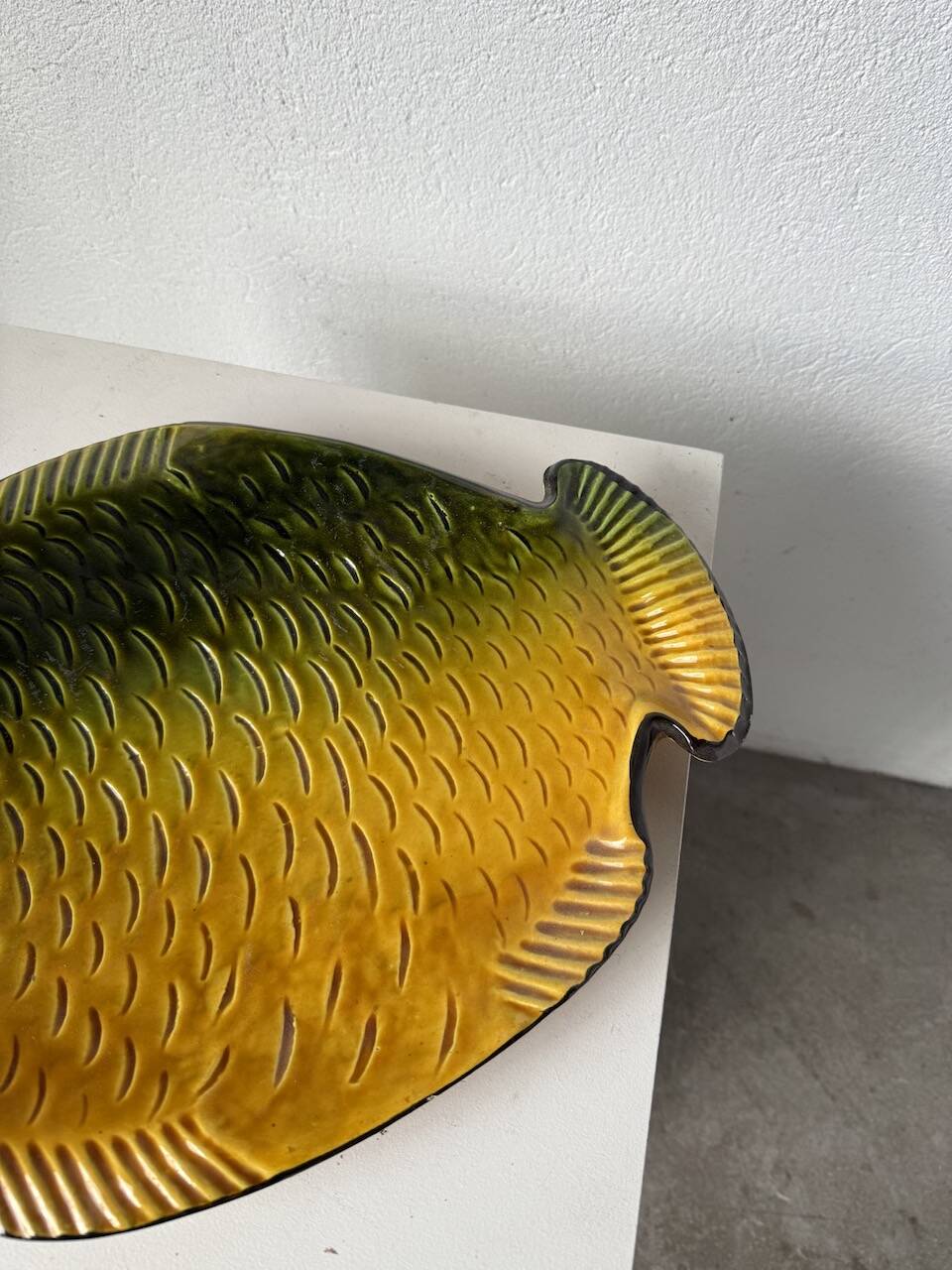 Serving plate "fish" Vallauris