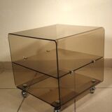 Plexiglas coffee table 70s